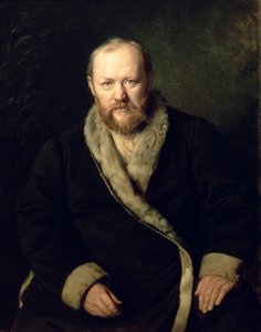 アレクサンドル・オストロフスキー（1823-86）1871の肖像